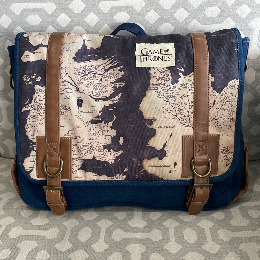 GOT Game of Thrones Westeros Map Men’s Messenger Bag